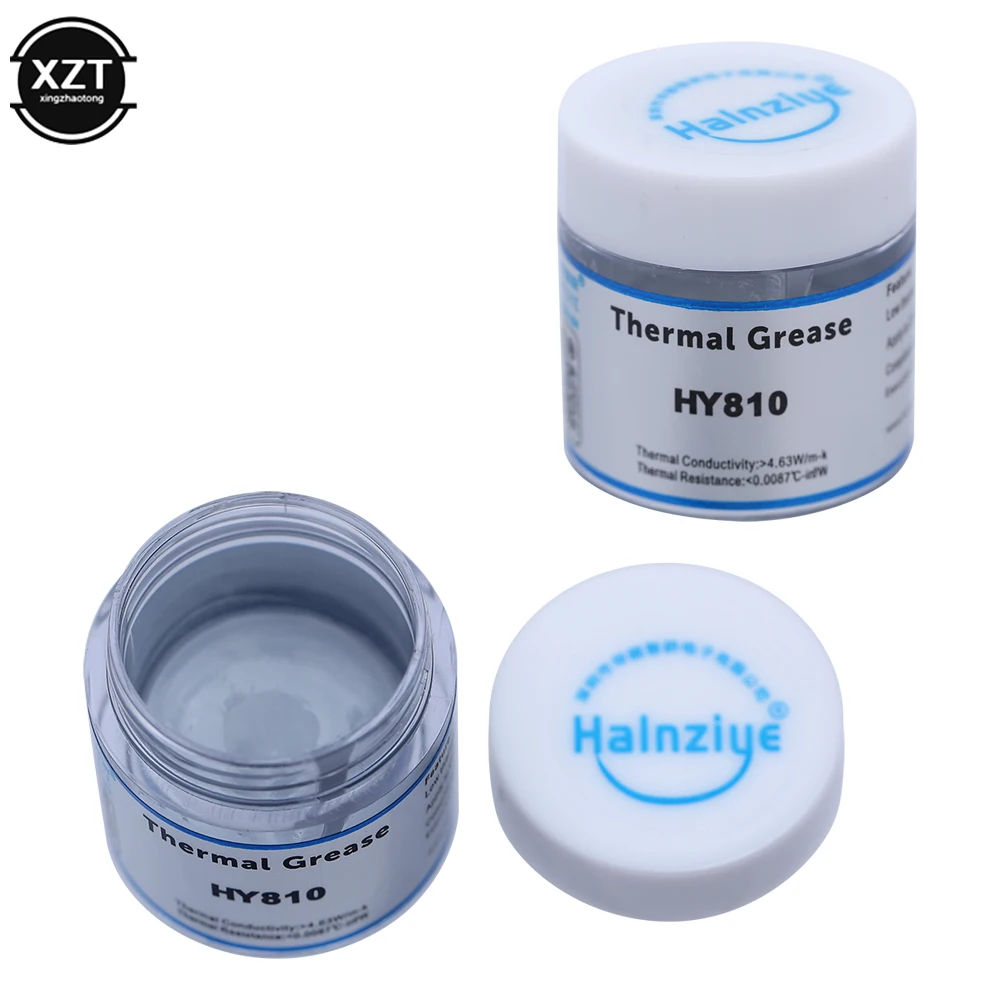 HY810 10G จาระบีความร้อน CPU Cooling Cooler หม้อน้ำคอมโพสิตจาระบี Silica ใช้สำหรับคอมพิวเตอร์โน้ตบุ๊ก