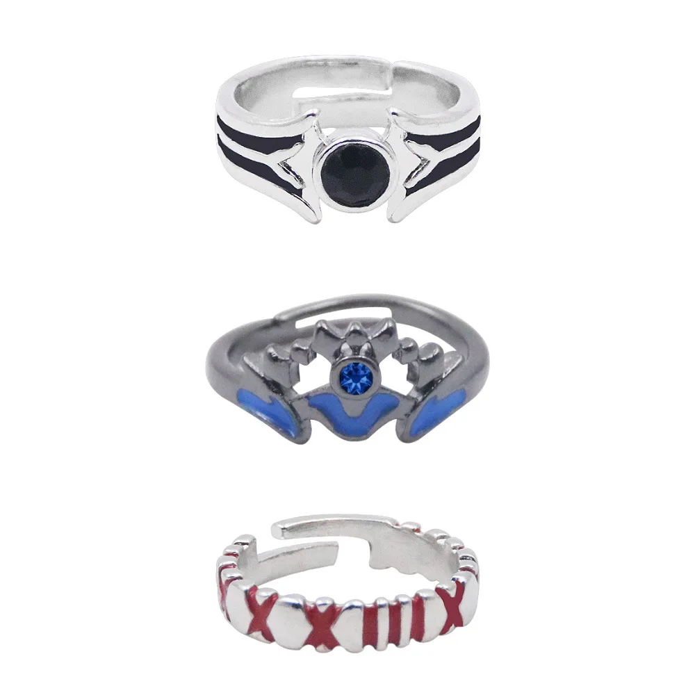 Anillo Ajustable de Cosplay de Origami Tobiichi, Sword Art Online, Kirito, Juuzou Suzuya, Tokyo Ghoul