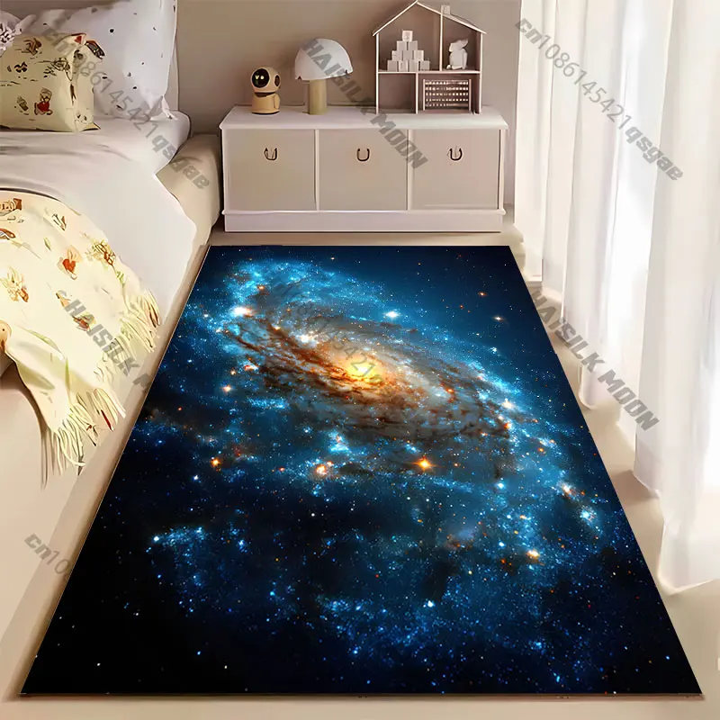 Vast galaxy cosmic celestial formation carpet Yoga living room room decor children's crawling mat doormat area rug