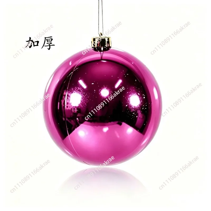 Big Ball Christmas Ball 50cm/60cm Christmas Tree Pendant Electroplated Ball Shopping Mall KTV Window Arrangement Scene