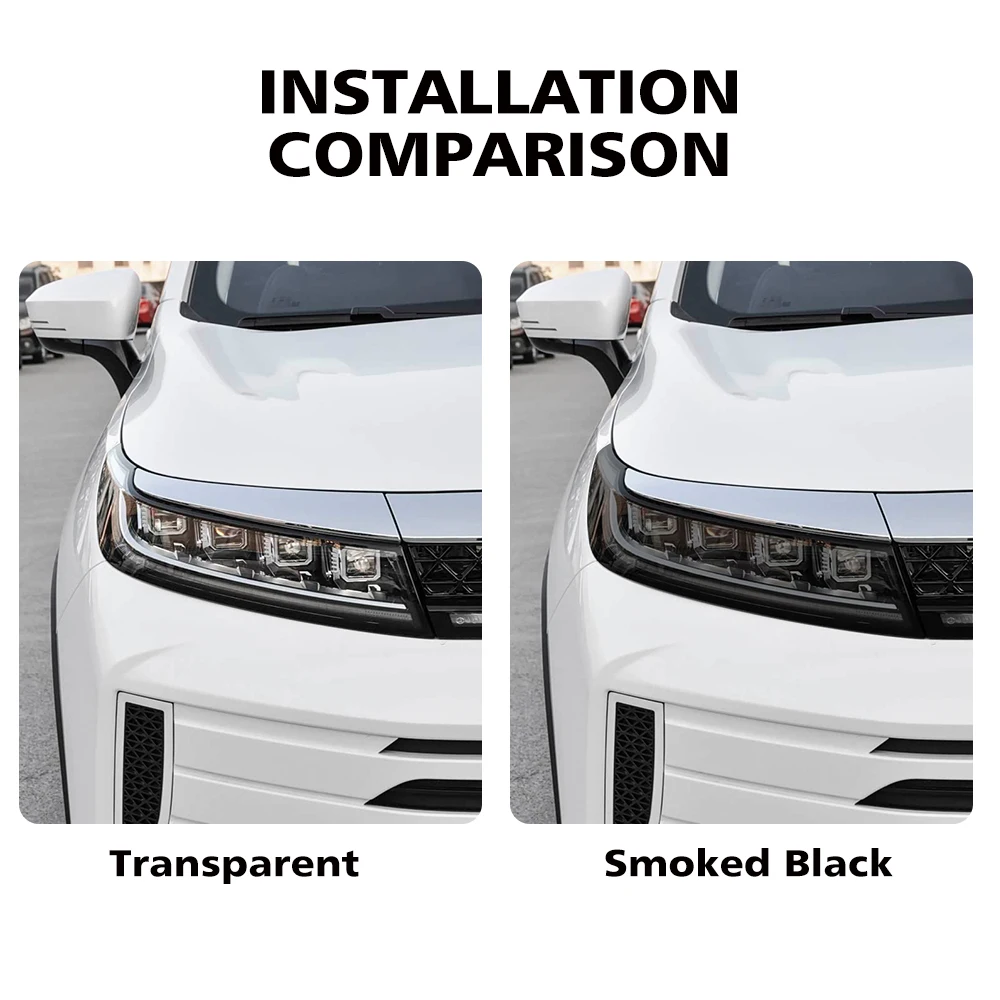 

Premium High-Gloss Smoke Black TPU Car Headlight Protection Film for Exeed LX 2019-2026 Pre-Cut PPF Anti-Scratch Vinyl Kit