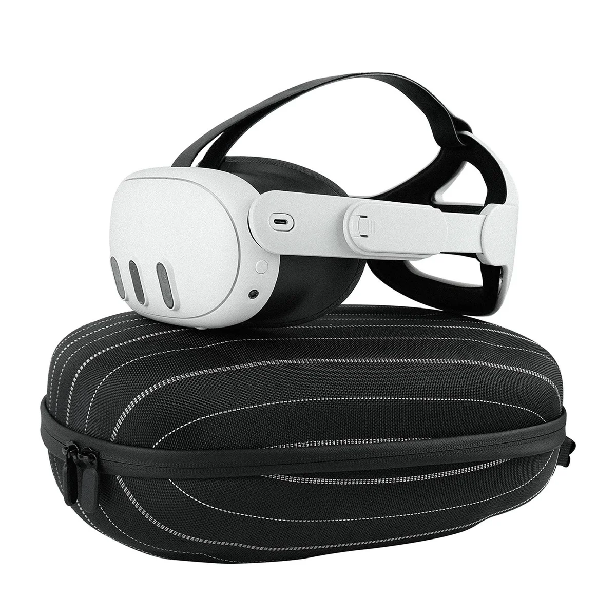 AD41-Caja de transporte portátil para Oculus Quest 3, bolsa de almacenamiento de Estuche de transporte de viaje para Meta Quest 3 VR