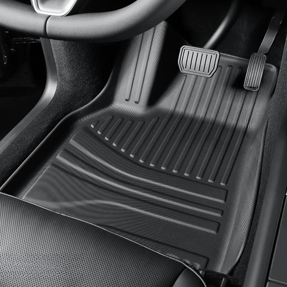 

Для нового Tesla Model Y Launch 2025+ Коврики Juniper TPE и вкладыш грузового багажника, всепогодные коврики в багажник, коврики для спинки LHD