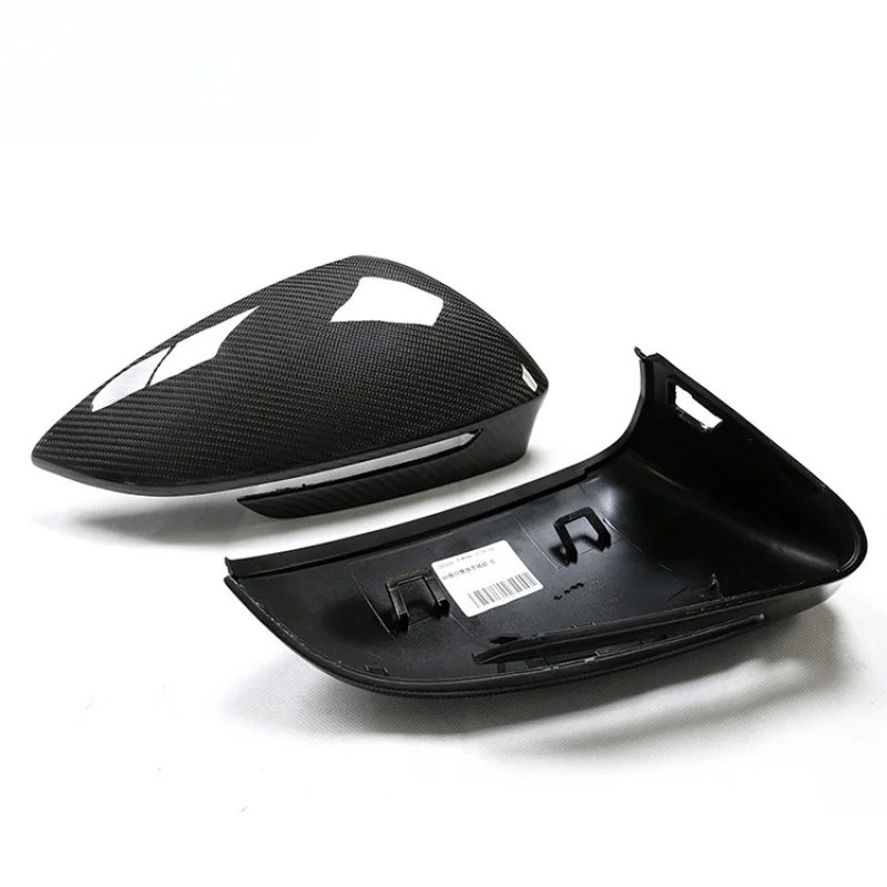 Geschikt Grensoverschrijdend Exclusief voor Audi Q4 Q5 E-tron Gemodificeerde Koolstofvezel Vervanging Achteruitkijkspiegel Cover Omkeren Plank