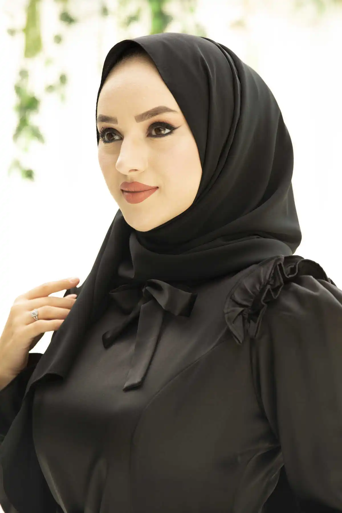 Corn Its Silk Shawl Black Winter Autumn 2021 Muslim Women Hijab headscarf islamic Turkey