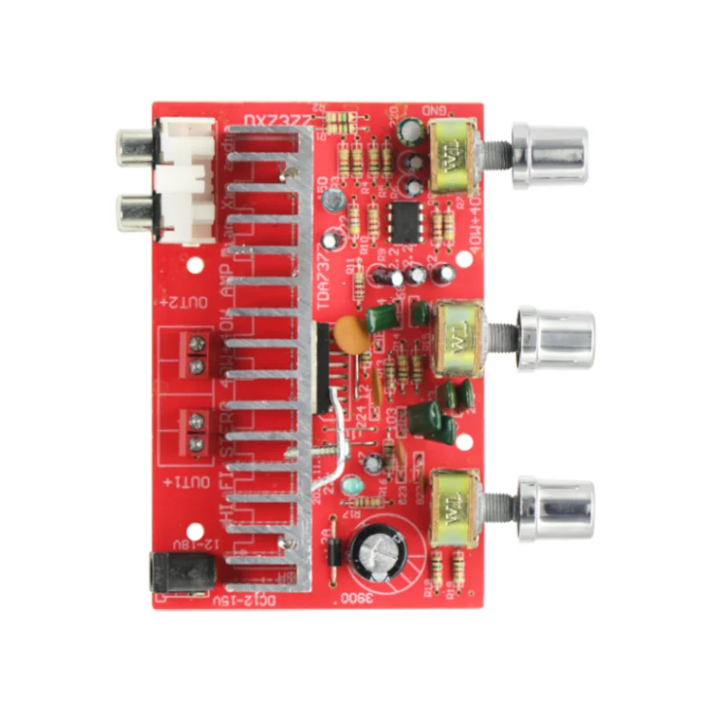 40W TDA7377 amplificatore Audio Stereo scheda di potenza Dual channel Treble Bass regolabile