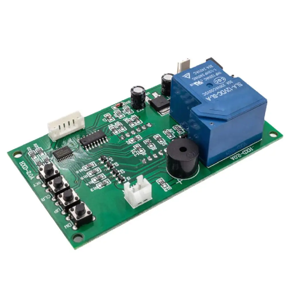 รีเลย์ตั้งเวลาโปรแกรมโมดูลรีเลย์หน่วงเวลา Cycle Timer รีเลย์หน่วงเวลา Delay Controller Board สมาร์ทหน้าแรกควบคุมเวลา PCB