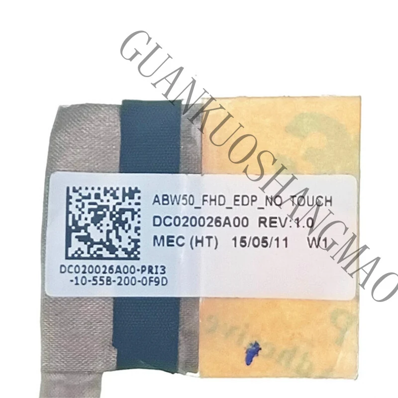 HJY...is suitable for HP ENVY 15T-AE AE019TX AE015TX 15T-AE000 TPN-C122 screen cable DC020026A00