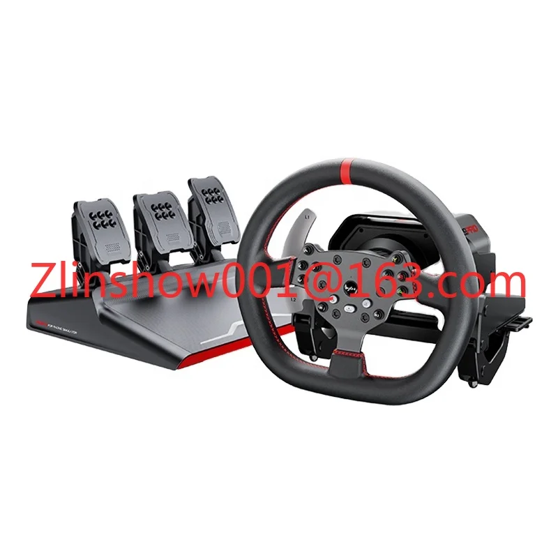 V10 Pro Racing Game Pad Vibration Joysticks Gaming Steering Wheel for PC PS3 PS4 Xbox One Switch