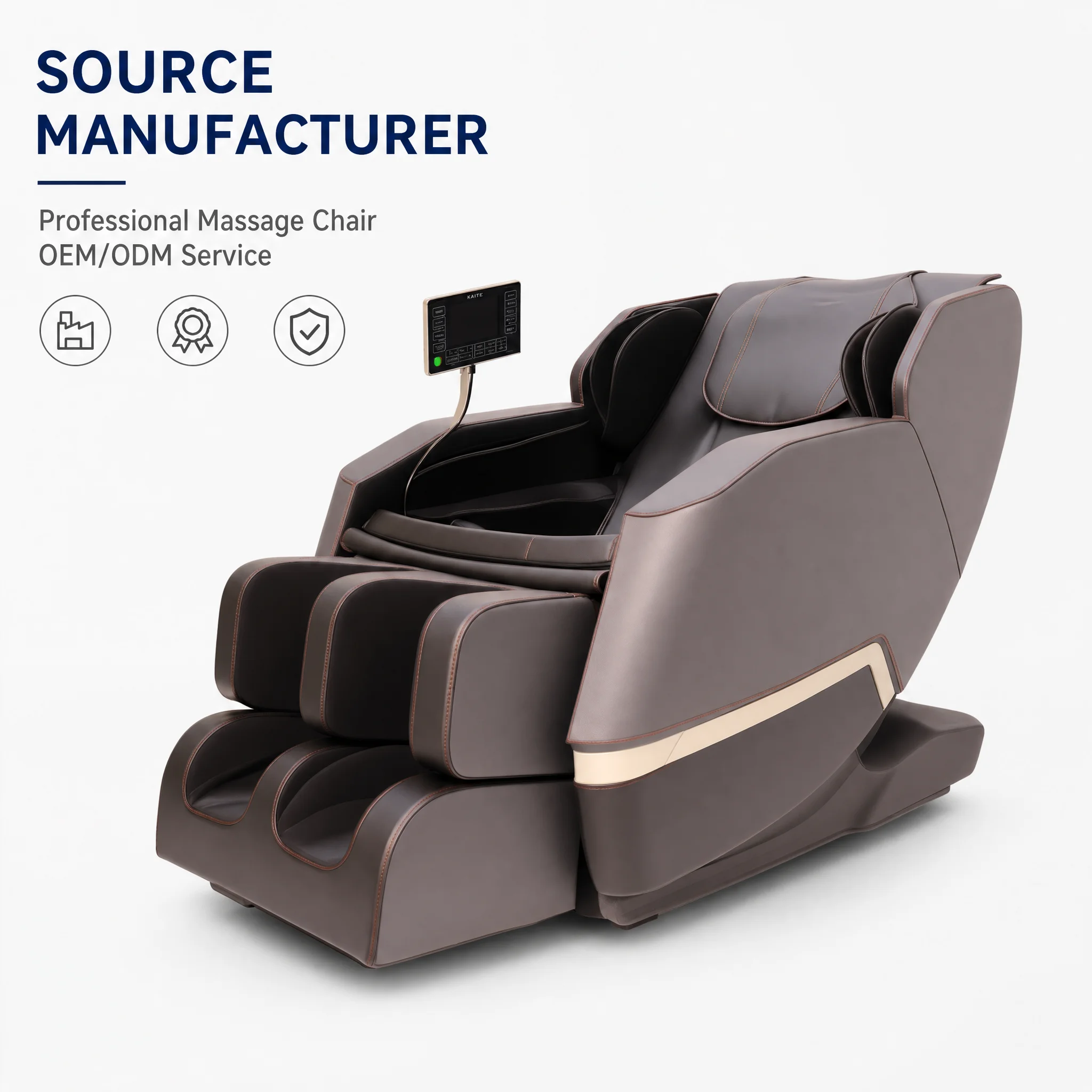 

Taijixiang Luxury 8D Full Body Zero Gravity Massage Chair, Automatic Kneading Electric Recliner With Foot Massage For Home Use