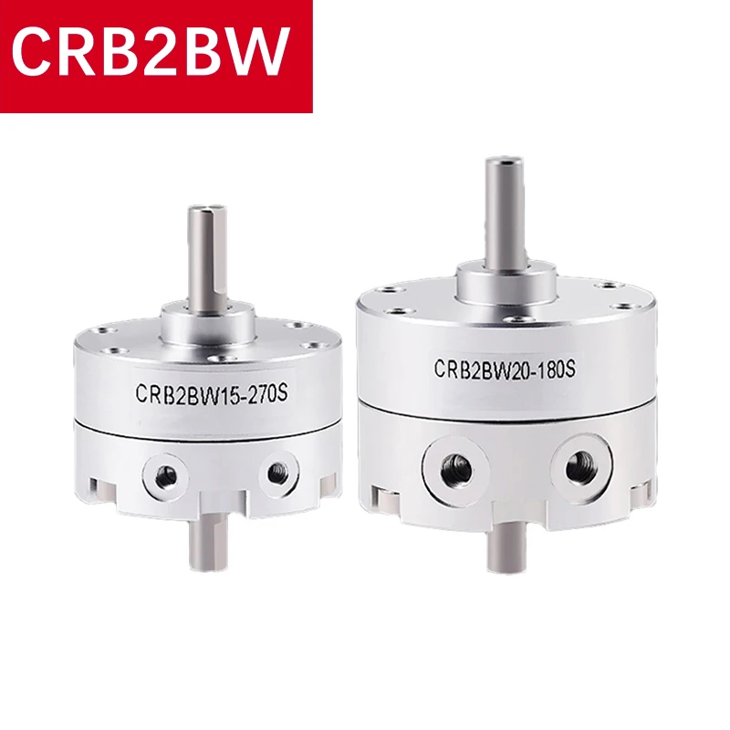 

CRB2BW10/20/30/50/63-90S/180S/270SSingle Blade Swinging Pneumatic Rotary Actuator Rotary Cylinder