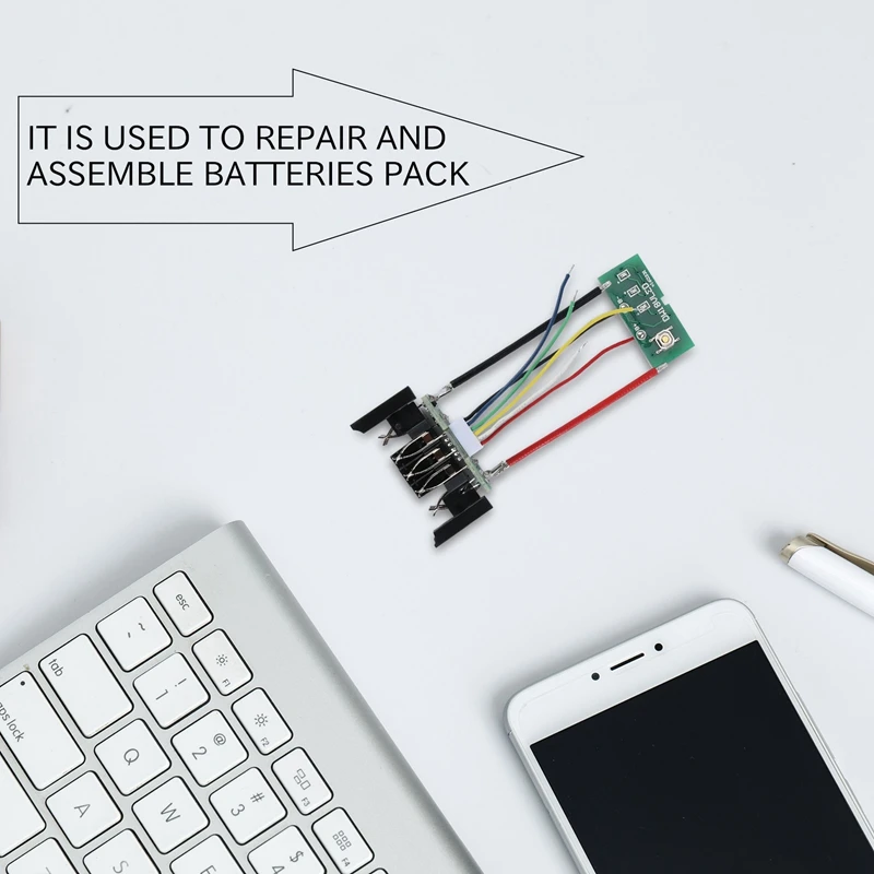 Placa de circuito de protección de carga PCB de batería de iones de litio DCB200 para Dewalt 18V 20V DCB201 DCB203 DCB204