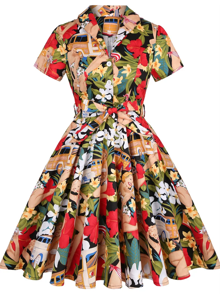 vintage casual dresses Ivy Maxi Dress inspired design Spring Summer Retro Vintage Women