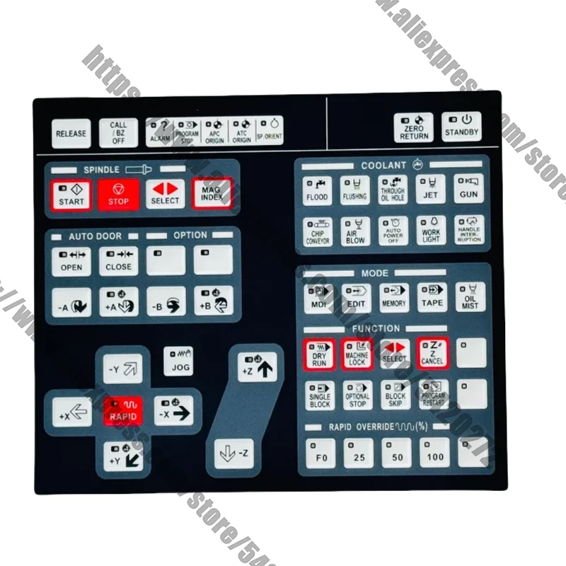 

NEW VX400 VX500 HI-V50D HIV50D Membrane Keyboard Button Keypad Film