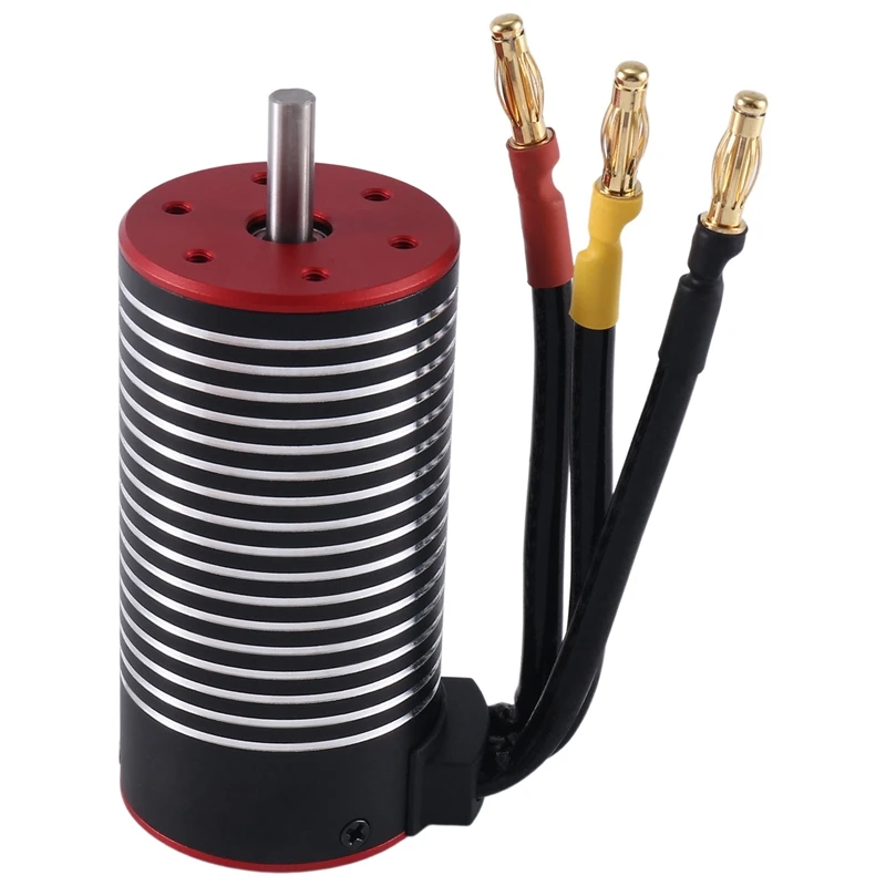 ABDE-3670 Бесщеточный двигатель 1900KV 2650KV 2850KV для 1/8 1/10 1/12 1/14 RC Car Drift Racing Off-Road Monster Truck