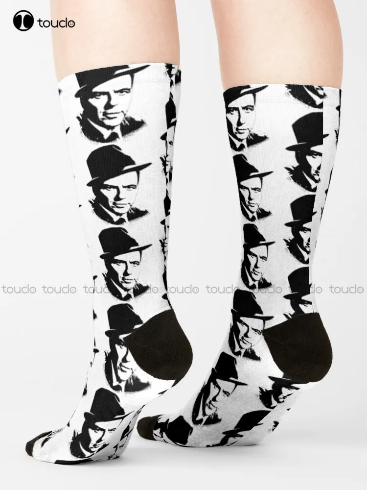 Frank Sinatra The Sopranos Socks Cozy Socks Street Skateboard Socks Personalized Custom Unisex Adult Teen Youth Socks Gd Hip Hop