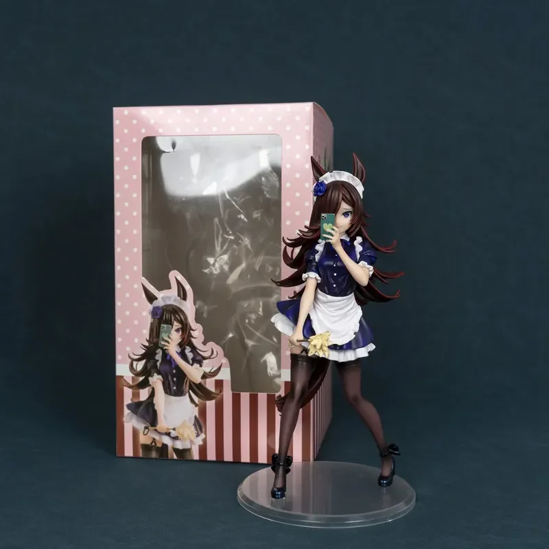 

25 см Umamusume Pretty Derby Rice Shower игрушки для девочек китайские аниме фигурки ПВХ фигурка игрушка игра Коллекционная модель куклы