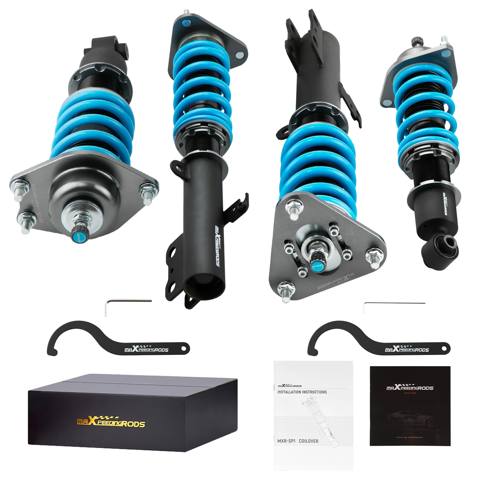 

24 Click Damping Adjustable Coilovers Lowering Kit For Scion tC 2005-2010