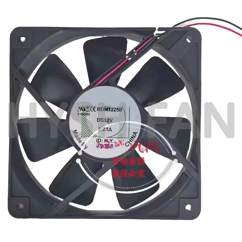 RDM1225B 12V 0.23A 12025 12CM Chassis Power Supply komputer Mainboard Fan