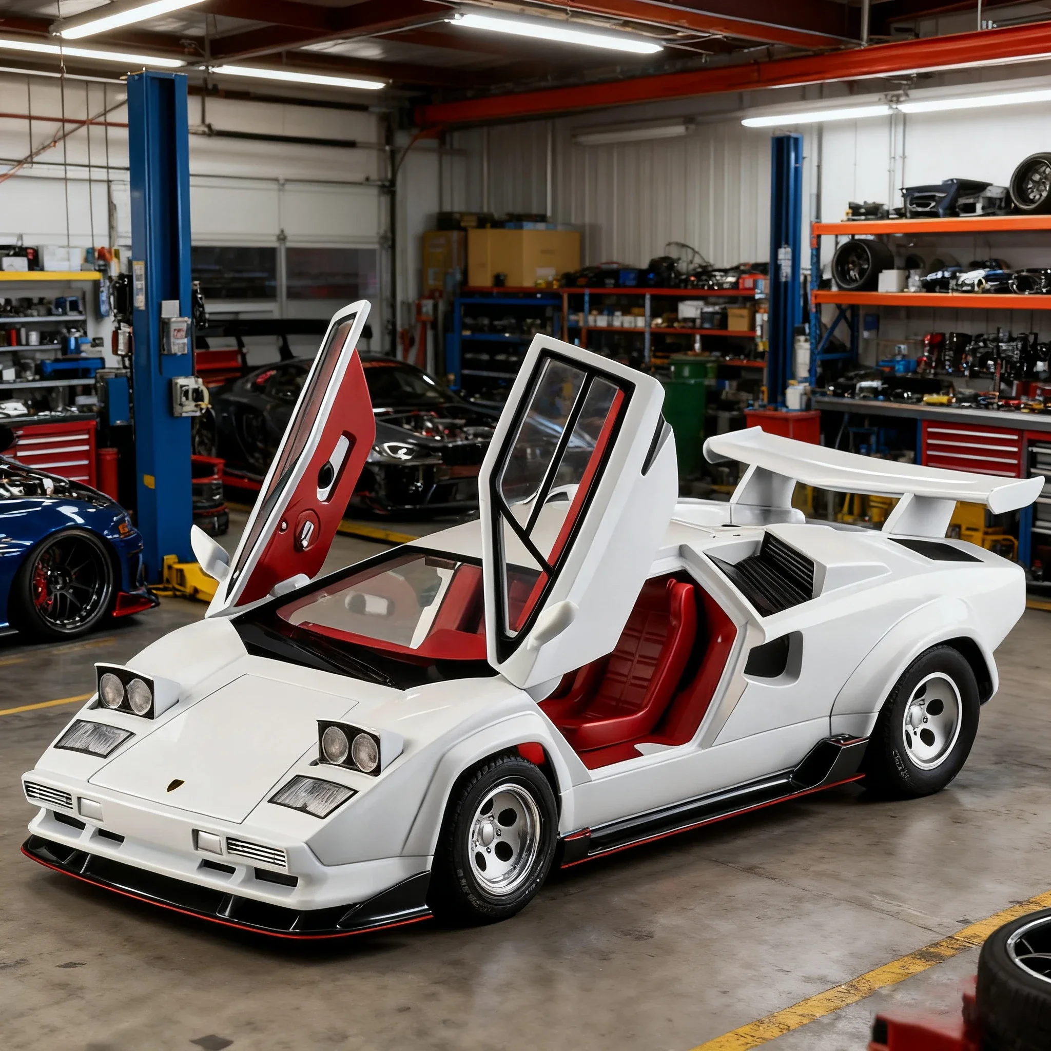 

1:24 LP500S суперкар, модель игрушечного автомобиля, рулевое управление, звук и свет, детские игрушки, коллекционные предметы, подарок на день рождения