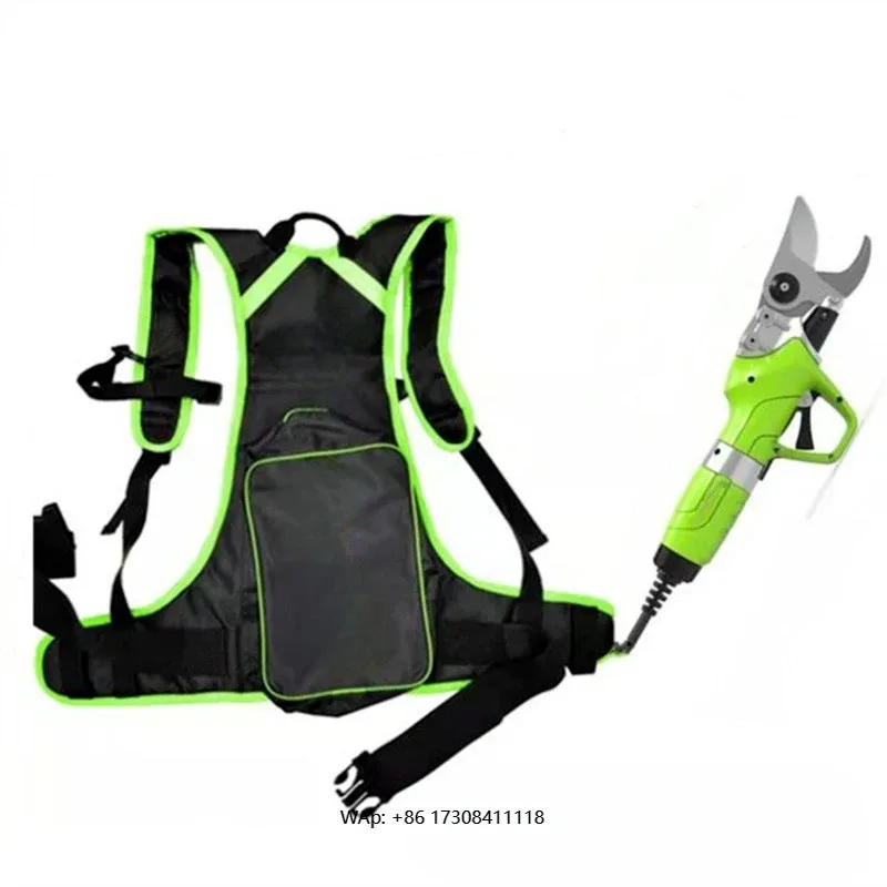 

Professional 40V Home Garden Electric Pruning Shears Lopper Cordless 4Ah 3.5mm Brushless Motor Rubber Handle SK5 Blades