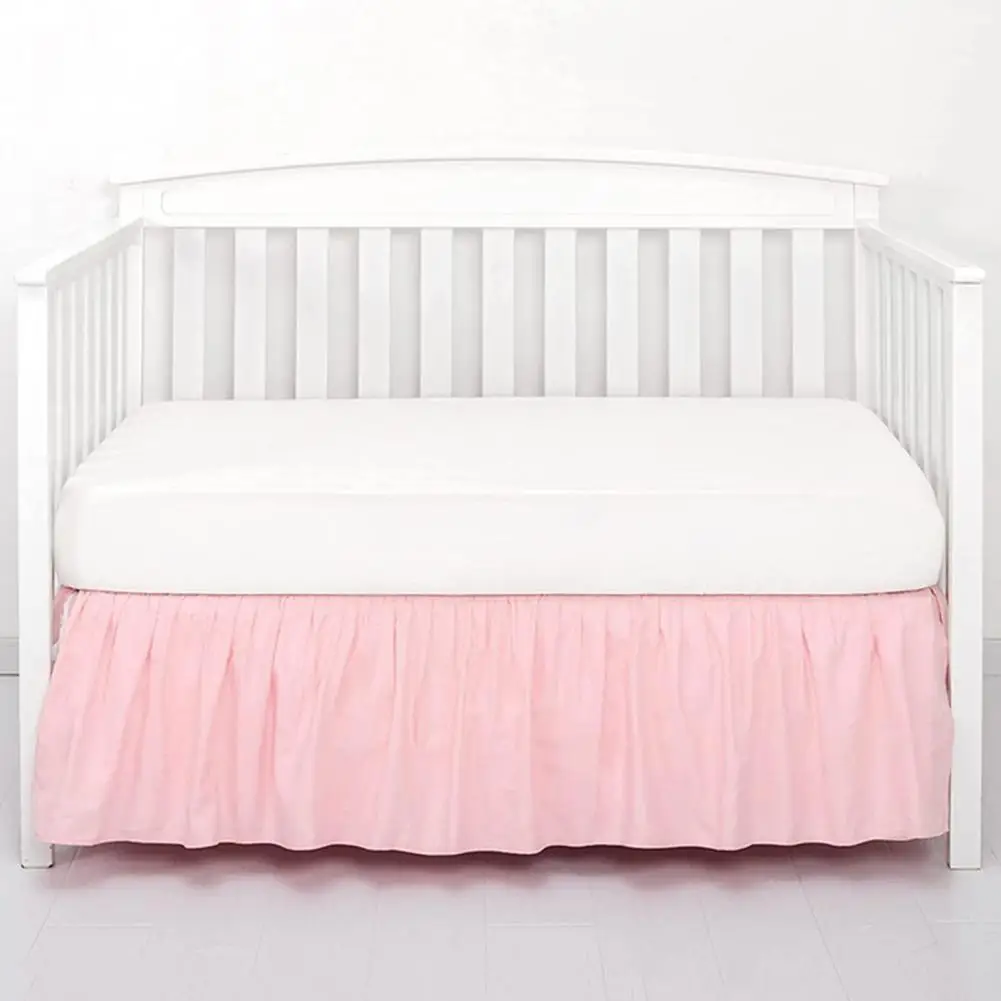 Juste anti-poussière CPull réglable pour garçons, jupe CPull douce, jupe élastique pour bébé, chambre à coucher, installation facile