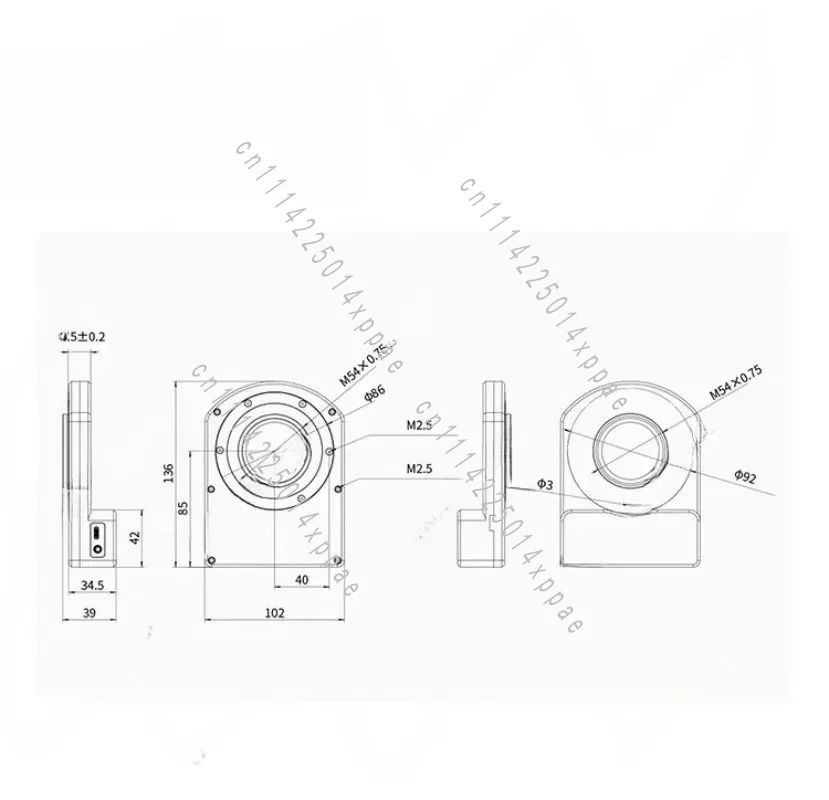 For Astrophotography Remote Observatory Setup Camera Angle Rotator Auto Framing