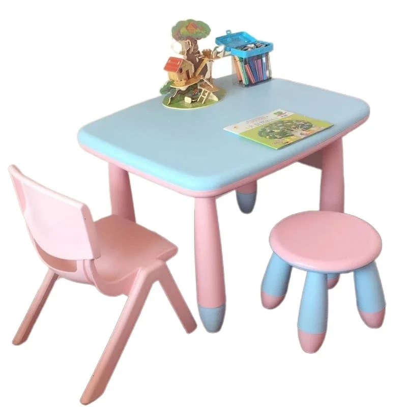 And Chair Pour Avec Chaise Kindertisch Baby Scrivania Bambini Children Kindergarten Study For Bureau Enfant Kinder Kids Table