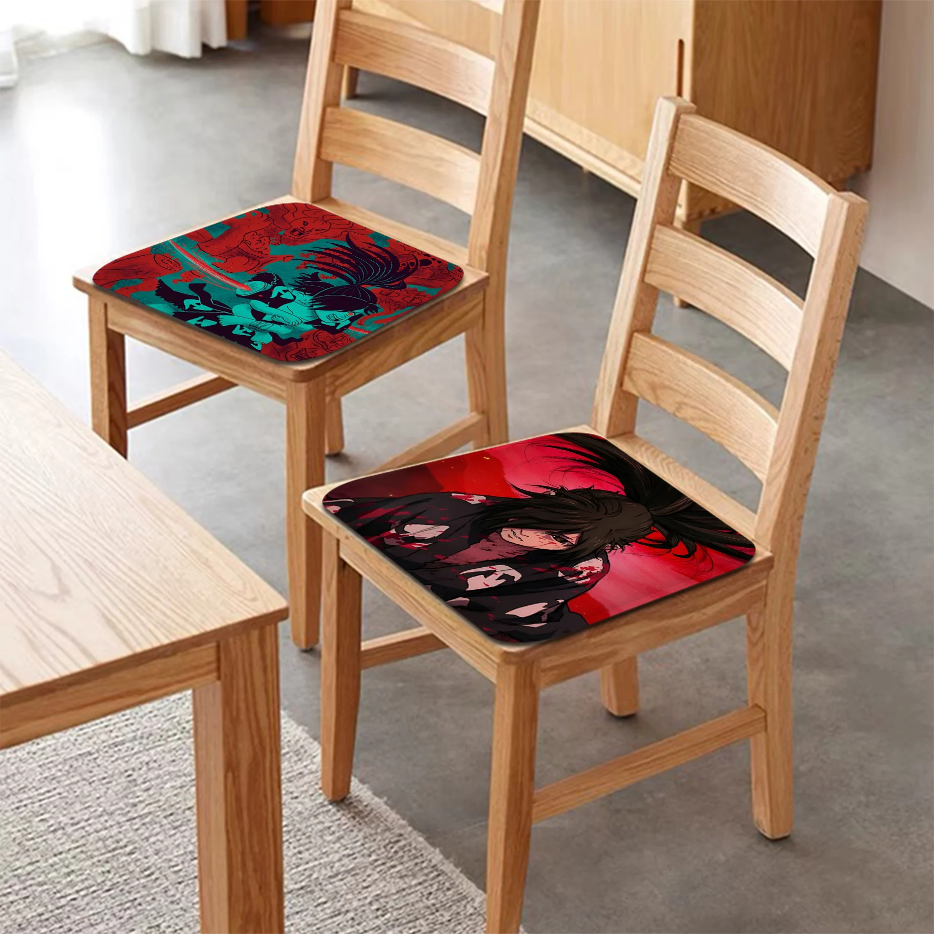 

Anime Dororo Cushion Mat European Chair Mat Soft Pad Seat Cushion For Dining Patio Home Office Indoor Outdoor Garden Sofa