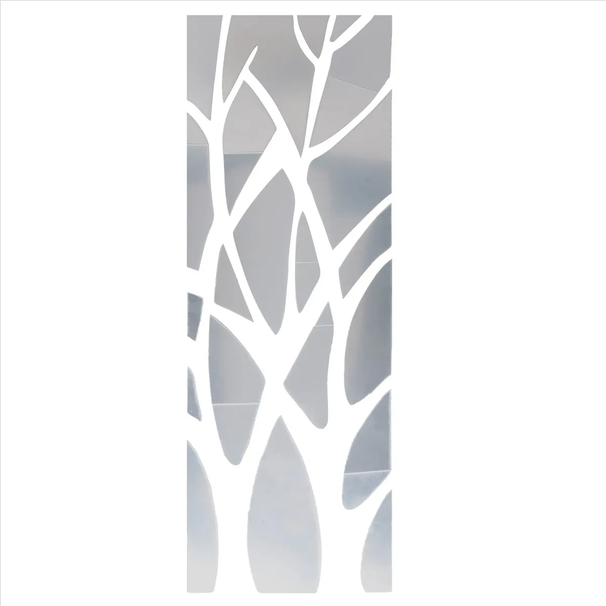 BHBL 3D Acrylic Tree Mirror Wall Sticker Removable DIY Art Decal Home Decor Mural 100X28CM