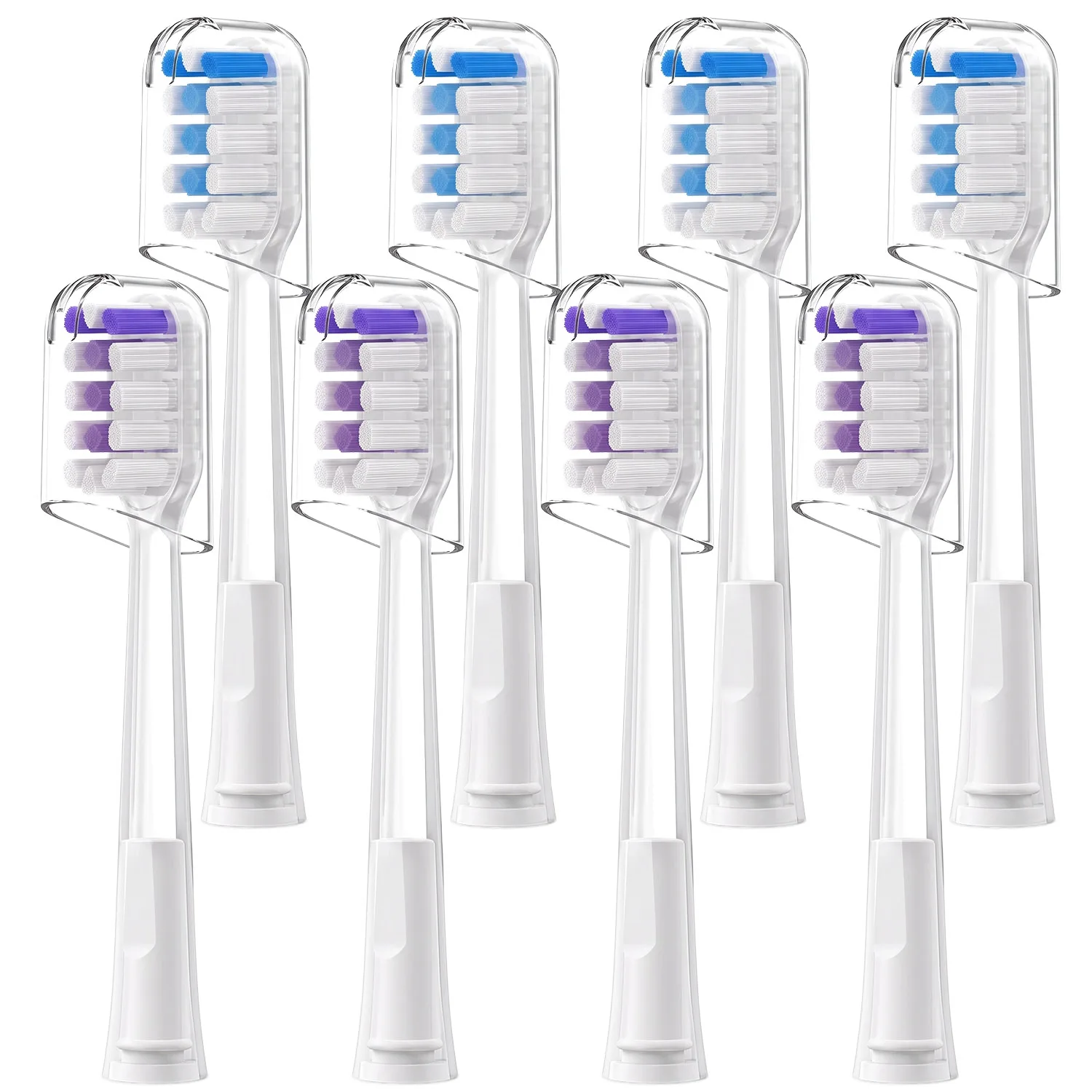 Replacement Brush Head Compatible with LaiFen LFTB01-P-A-S Sonic Electric Toothbrush, Vacuum Packaging
