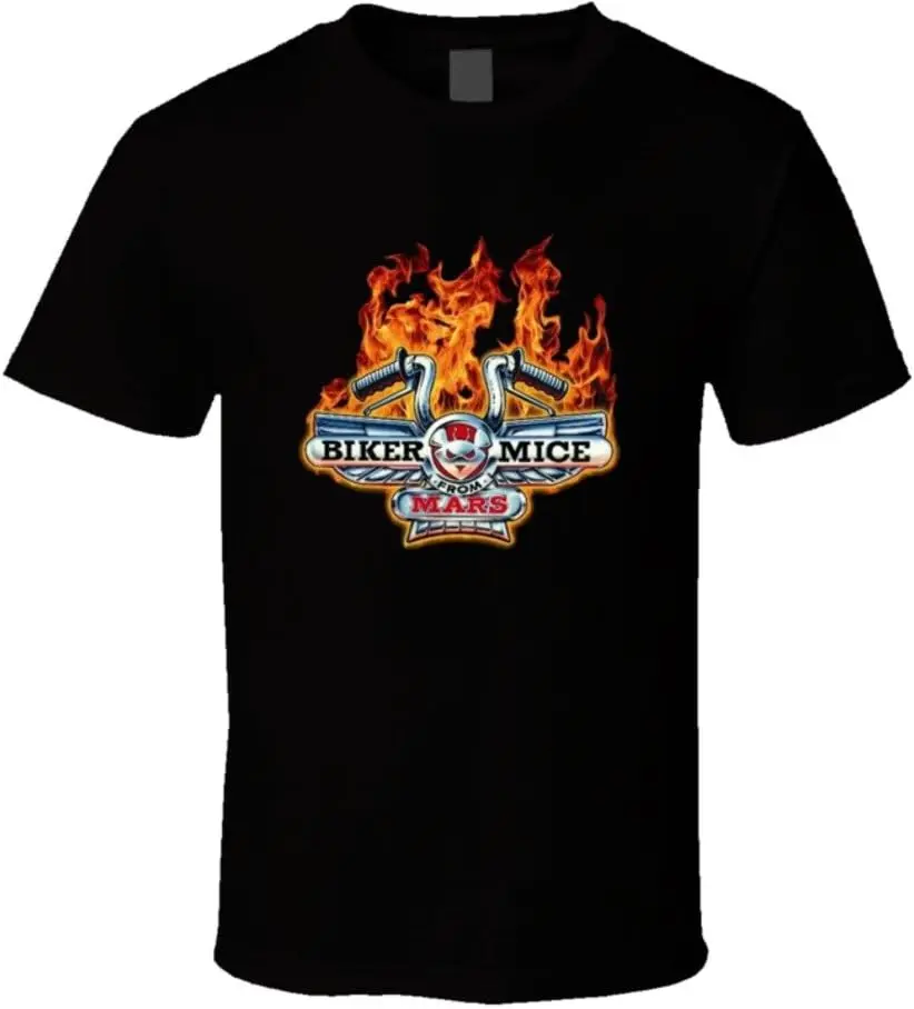 

Футболка с героями мультфильмов в стиле ретро Biker Mice from Mars