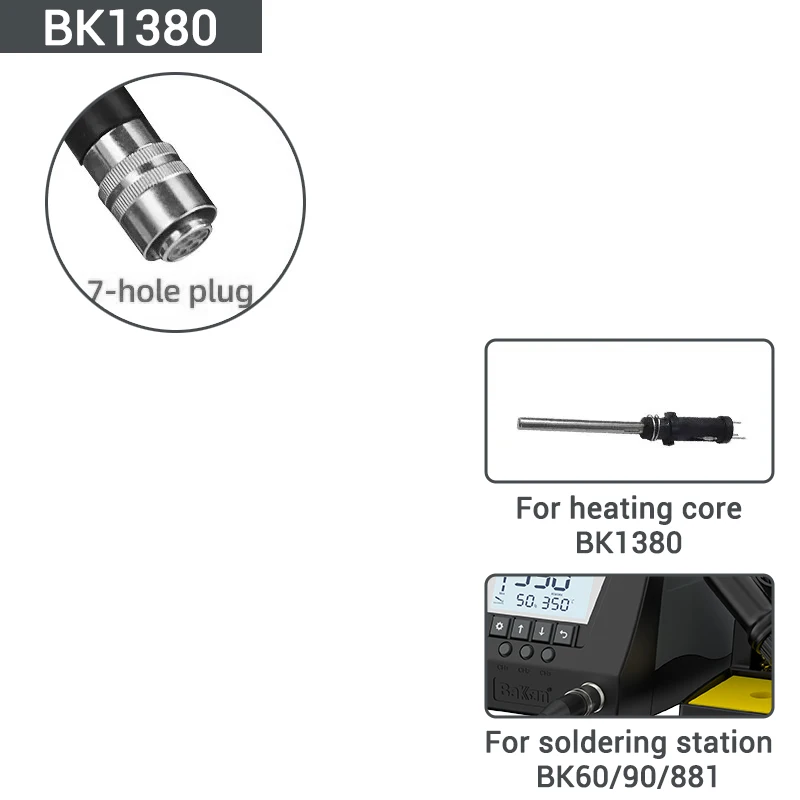 Bakon BK906 Oryginalny uchwyt do stacji lutowniczej BK90 BK60 BK881 — zdjęcie 5