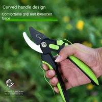 1 Pcs 8'' Light Pruning Shears Gardening Scissors Multifunction Home Garden Pruning Tools for Plants Fruit Tree Branches Bonsai