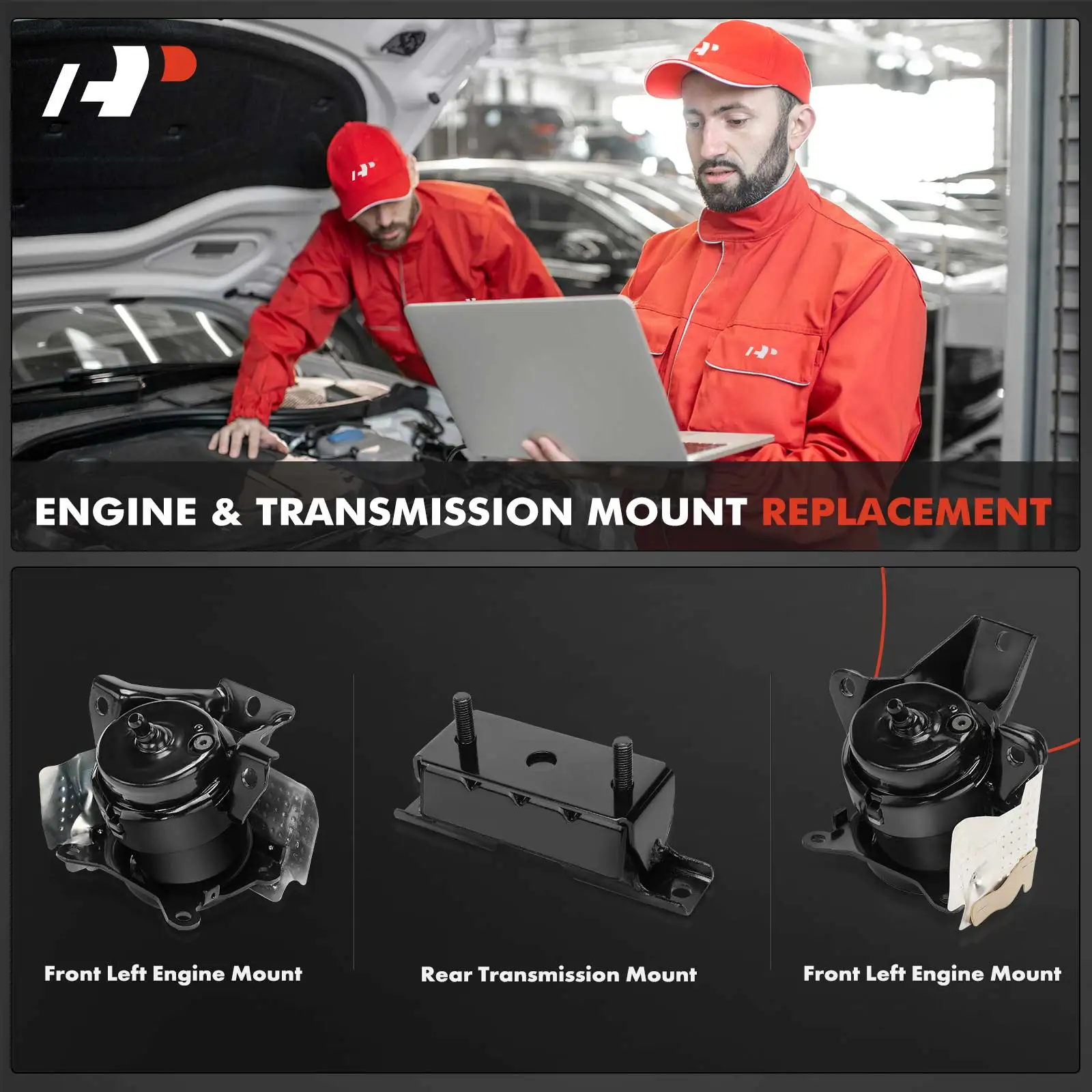 A-Premium 3pcs Engine Motor & Transmission Mount for Chevrolet Silverado 1500 2015-2018 Tahoe GMC Sierra 1500 2015-2018 Yukon