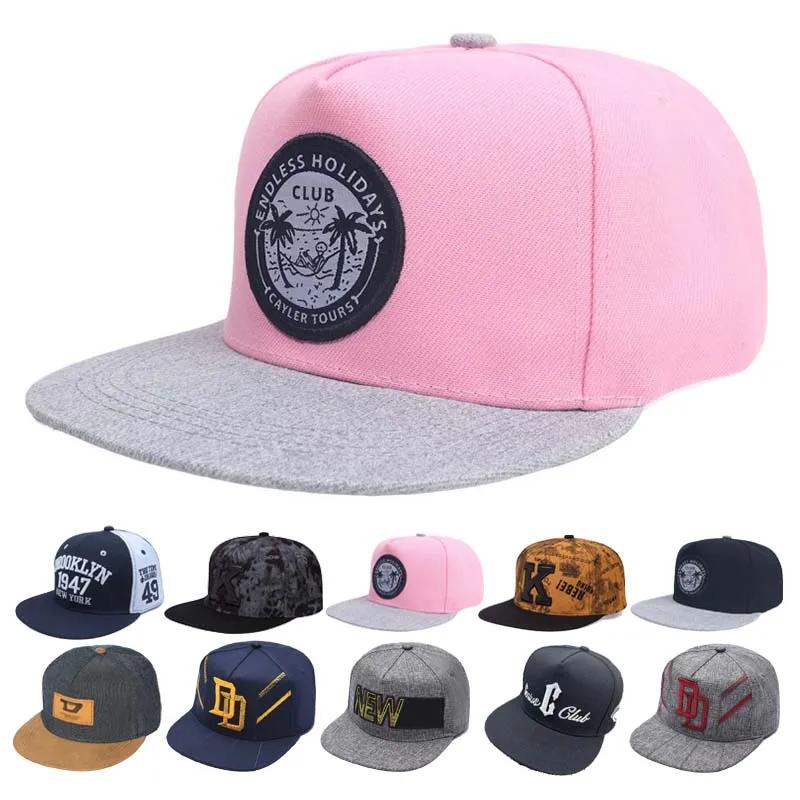 1PC Gorras de hombre con letras bordadas a la moda, gorras de Hip-Hop, gorras de béisbol informales ajustables para primavera y otoño, gorra con protección solar