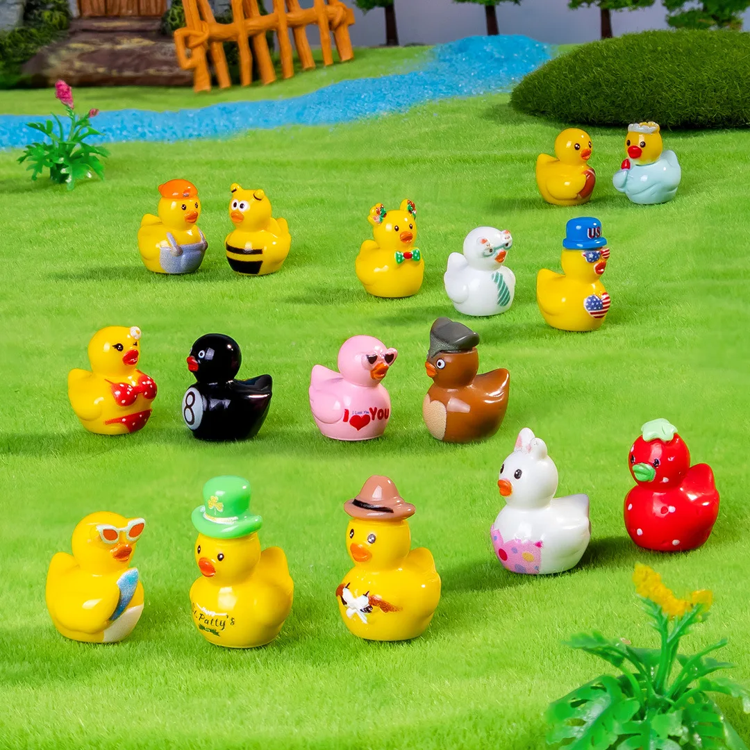 Creative Mini Yellow Duck, Suitable for Various Scenes, Micro Landscape Decoration