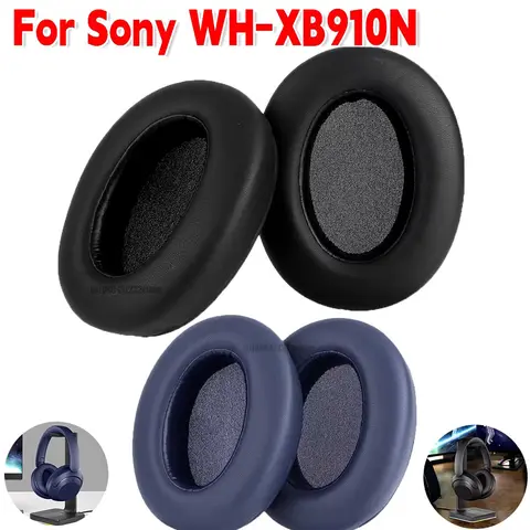 소니 WH-XB910N 헤드폰 교체용 이어 패드 쿠션 커버 단백질 가죽 헤드폰 이어 쿠션 메모리 폼