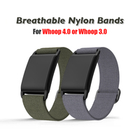 Breathable Nylon Bands+PC Case Sports Replacement Strap Compatible For WHOOP 4.0 And WHOOP 3.0 Heart Rate Sensor