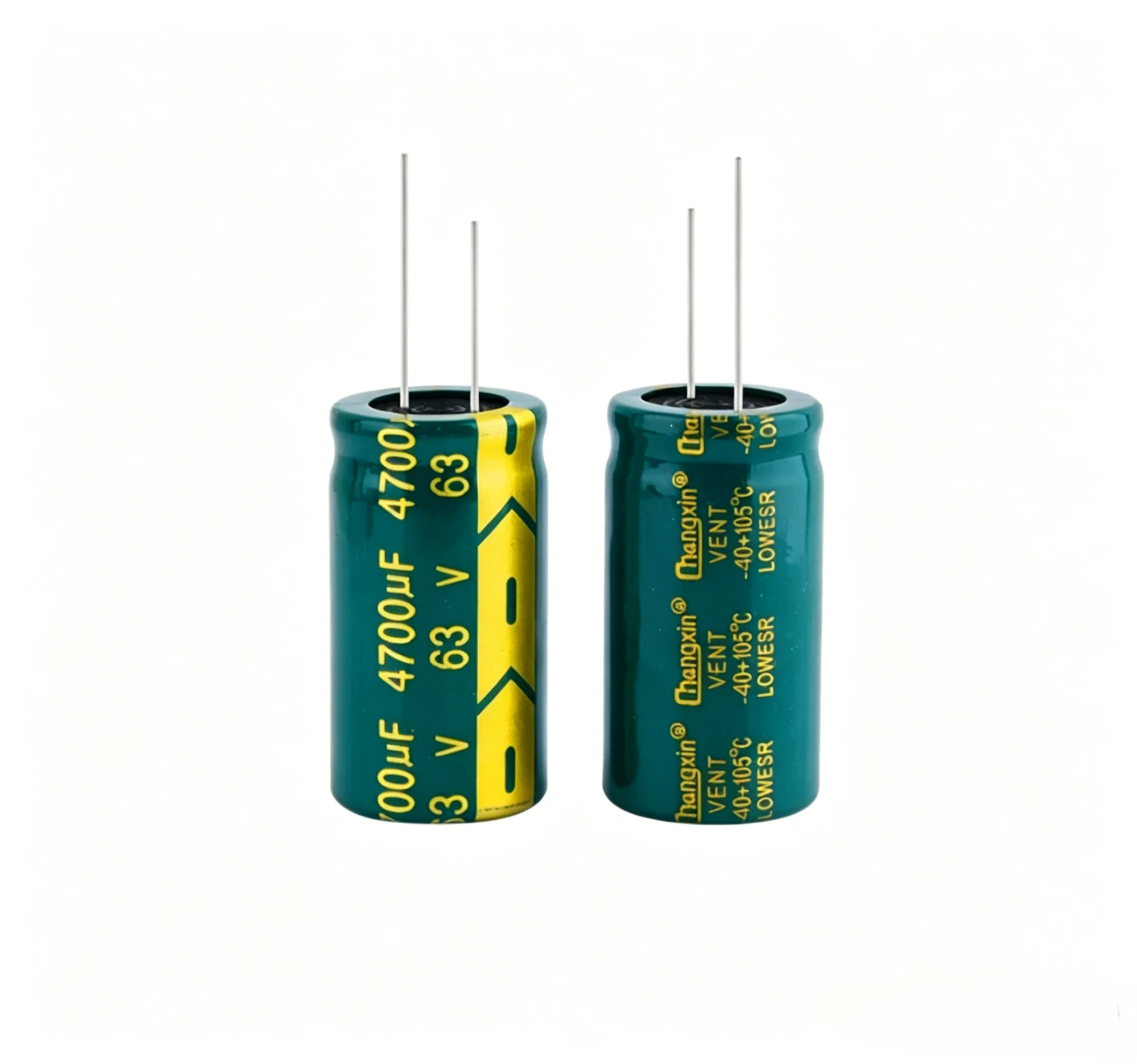 10PCS-2PCS  63V 4700UF 22X40mm Electrolytic Capacitor 63V4700UF High Frequency Low ESR Aluminum Capacitors 63V