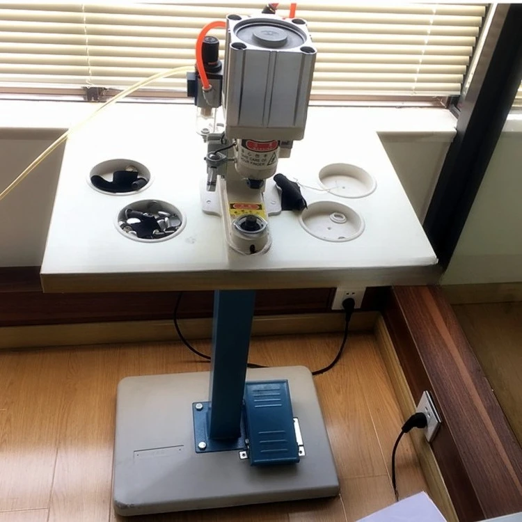 Pneumatic Snap Fastening Machine for 5-Claw Snap 4-Part Snap Rivet Button Garment Bag Shoe Attaching Tool