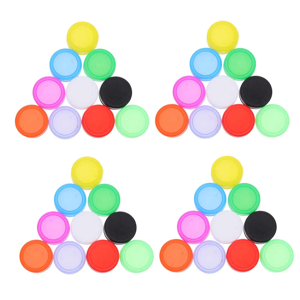 150 szt. Kolorowe nakładki na butelki, akcesoria do rękodzieła, kolorowe wieczka na zakrętki, kolorowe osłonki