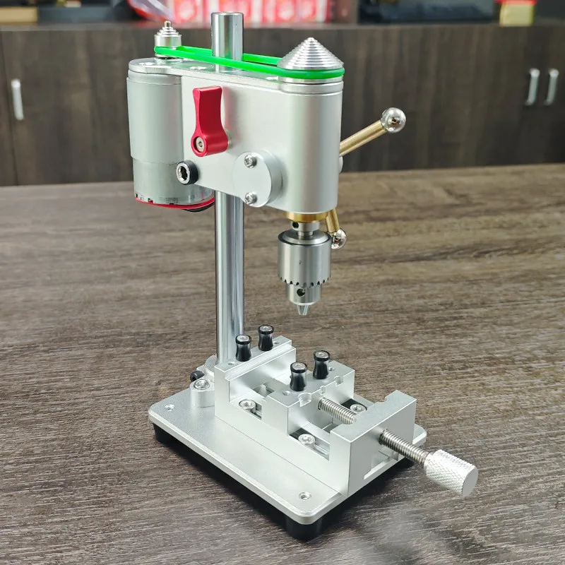 Mini Desktop Drill Press, Precision DIY Benchtop Electric Drill, Household Drilling Polishing Tool For Watch Phone Repair Work