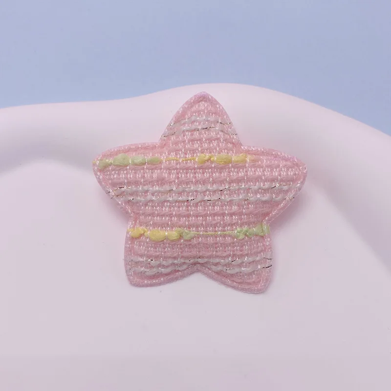 32Pcs 5CM Star Padded Applique For Children\'s Headband Hair Clip Accessories Hats Decoration Patches