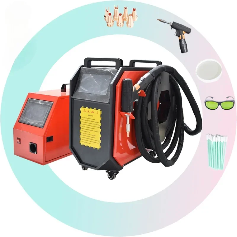 Handheld  welding machine air-cooled 1500W Fiber  Weld machine For Aluminum Copper welding