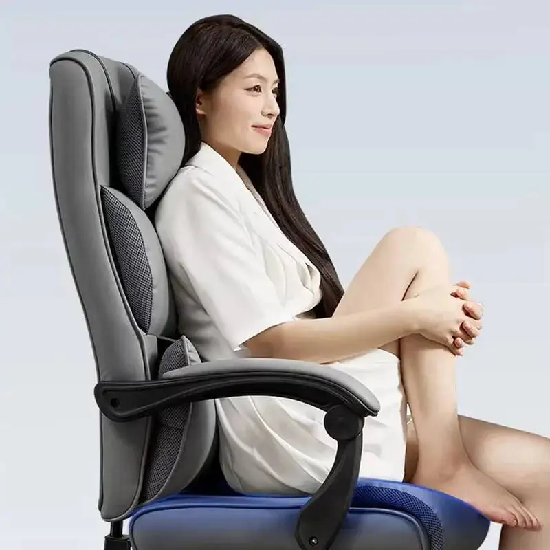 Silla perezosa para oficina, decoración para el cuello, réplica de almohada, ergonómica, moderna, de lujo, organizador de silla para juegos, taburete para dormitorio, muebles únicos