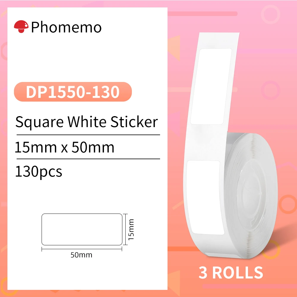 【Buy 2 Get 20% Off】Phomemo D30 Self-Adhesive Sticker Paper Compatible D30 Wireless Handheld Label Machine Easy to Use For Home image 3