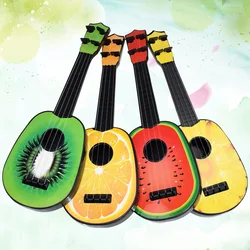 Funny Fruit Ukulele Musical Instrument Kids Guitar Montessori Toys for Children School Play Game Education Toy Kids Gift