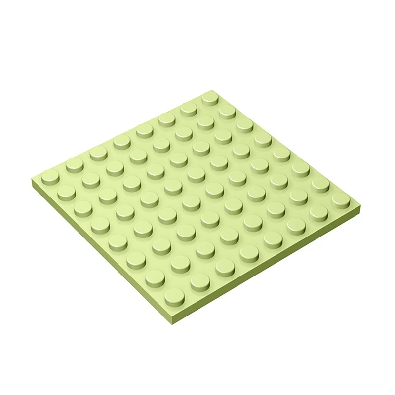 Gobricks MOC Plate 8 x 8 Parts Brick Compatible with 41539 Children Toys Freedom Building Blocks Assembles Technical Gift Adult