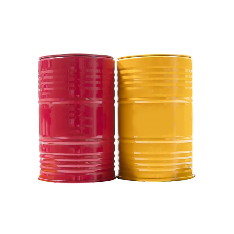 

Excellent-RC Car Oil Drum Tank Decorations Desk Pen Holder For 1/8 1/10 RC Crawler TRX4 SCX10 RC Car Accessories Red